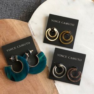 Vince Camuto Earrings set of 3